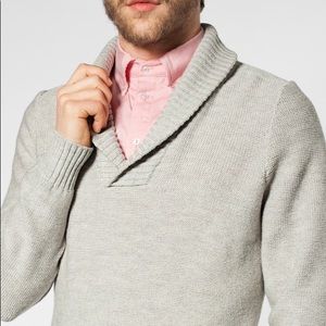 American Apparel Shawl Collar Wool Sweater
